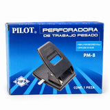 PERFORADORA PILOT P/TRABAJO PESADO 2 PERF. A 8 cm MOD. PM-8