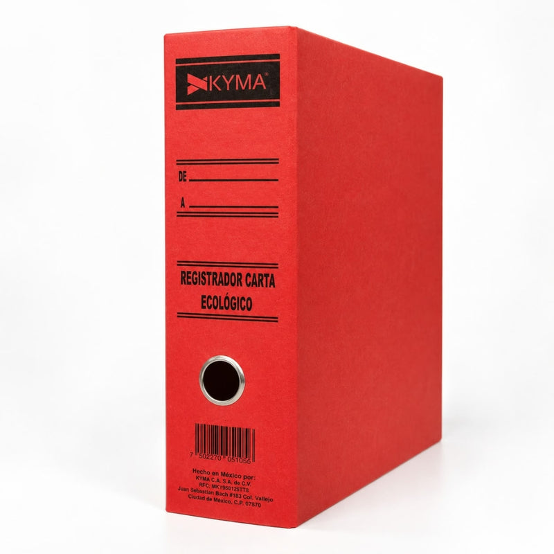 REGISTRADOR KYMA ECONOMICO CARTA ROJO