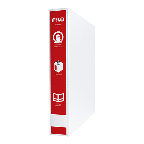 CARPETA FILO CARTA BLANCA H.O. 1 1/2