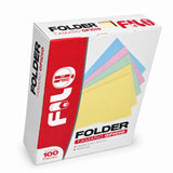 FOLDER DE CARTULINA T/OFICIO CREMA FILO