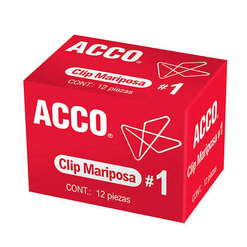 CLIP MARIPOSA ACCO #1 MOD.P1710