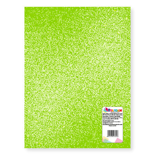 FOAMY EVAFOAM CARTA DIAMANTADO VERDE MANZANA EM111016