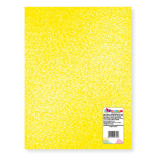 FOAMY EVAFOAM CARTA DIAMANTADO CANARIO CRISTAL EM111018