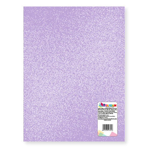 FOAMY EVAFOAM CARTA DIAMANTADO LILA CRISTAL EM111019