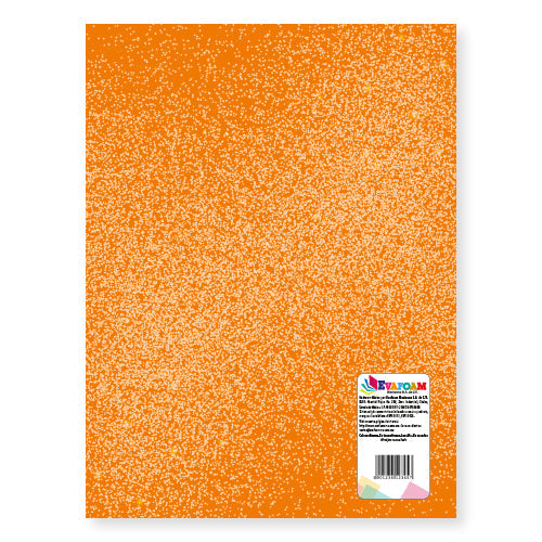 FOAMY EVAFOAM CARTA DIAMANTADO NARANJA CRISTAL EM111021