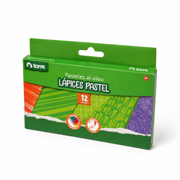 LAPICES PASTEL 12 COLORES MOD. 28287