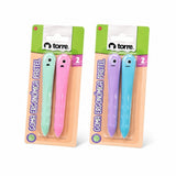 GOMA ERGONÓMICA BLISTER PASTEL 2 UNI MOD. 36466