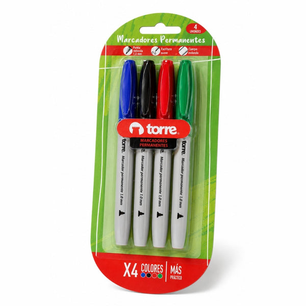 MARCADOR PERM. BLSITER PTA RED T/LAP MIX COL MOD. 32782