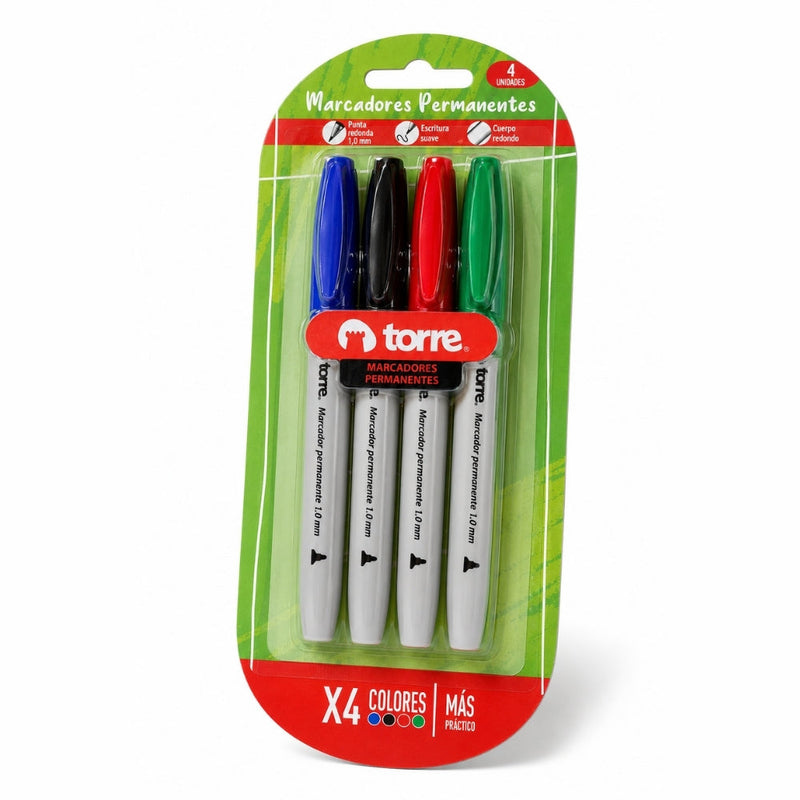 MARCADOR PERM. BLSITER PTA RED T/LAP MIX COL MOD. 32782