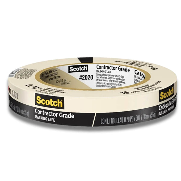 CINTA MASKING TAPE 3M 2020 18X55