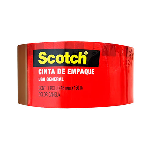 Cinta De Empaque 3M Adhesiva Canela 48 Mm X 150 M 1 Pieza
