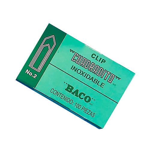 CLIP BACO CUADRADITO No. 2 CU-2