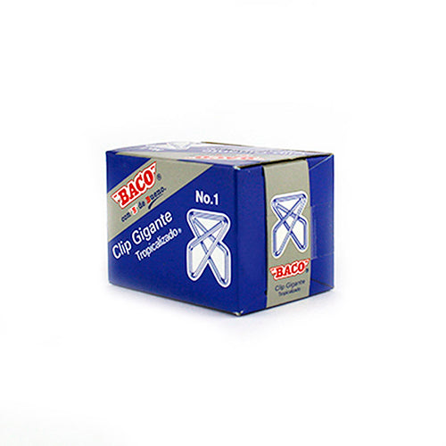 CLIP BACO GIGANTE ZINCADO No. 1 CG-1 ZINC