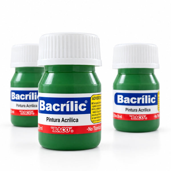 PINTURA BACRILIC 362 BACO VERDE CLARO 20 ML