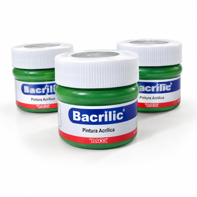 PINTURA BACRILIC 362 BACO VERDE CLARO 100 ML