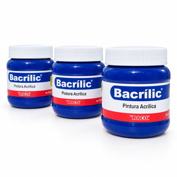PINTURA BACRILIC 366 BACO AZUL ULTRAMAR 250 ML