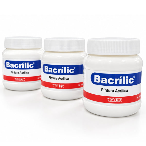 PINTURA BACRILIC 372 BACO BLANCO 250 ML