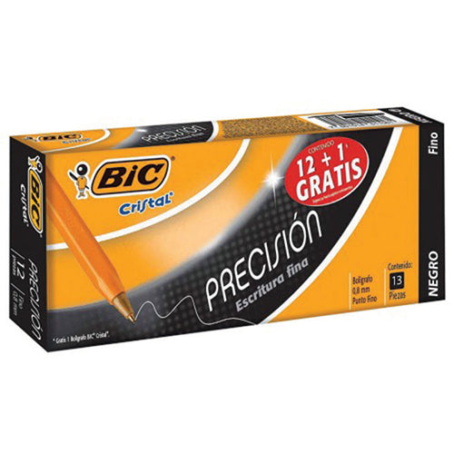 BOLIGRAFO BIC FINO F-290 924004/928494 NEGRO (PRECISION)