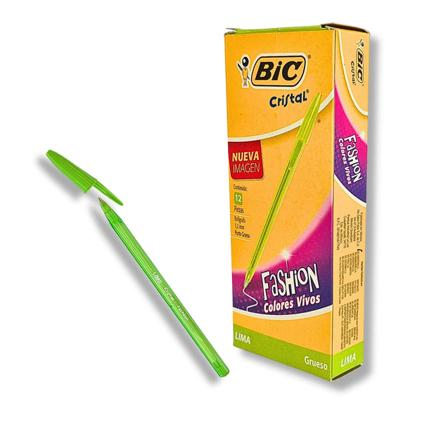 BOLIGRAFO BIC FASHION 1.2 924482 LIMA (SHIMMERS)