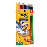 COLORES BIC TRIANGULAR C/12 + 2 LAPICES 11982/943469