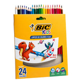 COLORES BIC EVOLUTION MINA + GRUESA C/24 (4MM)  943145/943145/514043