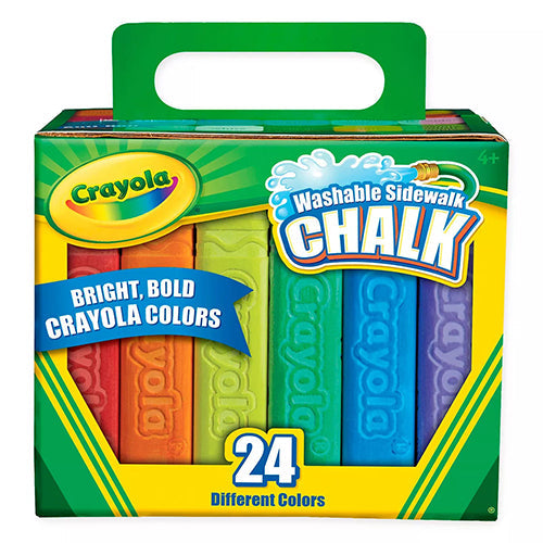 Gises Gigantes Crayola Bote Con 24 Piezas