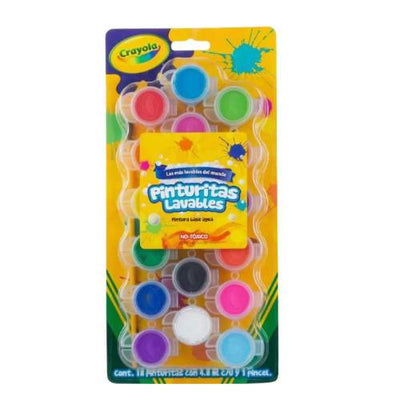 PINTURITAS ESCOLARES LAVABLES C/18 54-0125