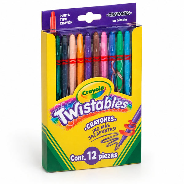 CRAYON MINI TWISTABLES CRAYOLA C/12 PZ 52-0712