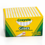 GIS BLANCO CRAYOLA COMPRIMIDO C/150 NO. 51-1406