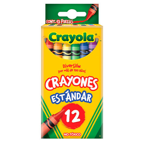 CRAYON CRAYOLA STANDAR C/12 PZ  52-3012