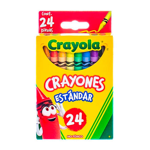 CRAYON CRAYOLA STANDAR C/24 52-3024