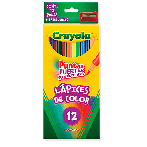 COLORES CRAYOLA 12 LARGOS  68-4012