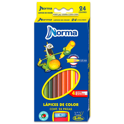 COLORES NORMA 24 LARGOS 547073