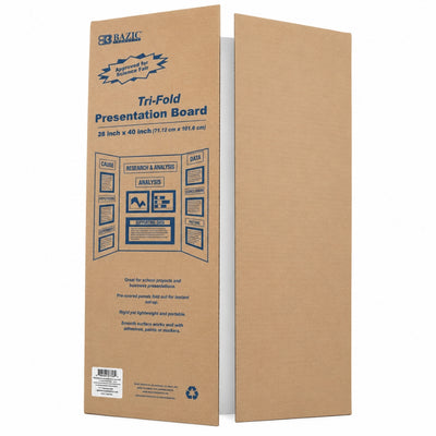 TABLERO DE CARTON P/PRESENTACION 71.12CM X 101.6CM BAZIC MOD. 5086