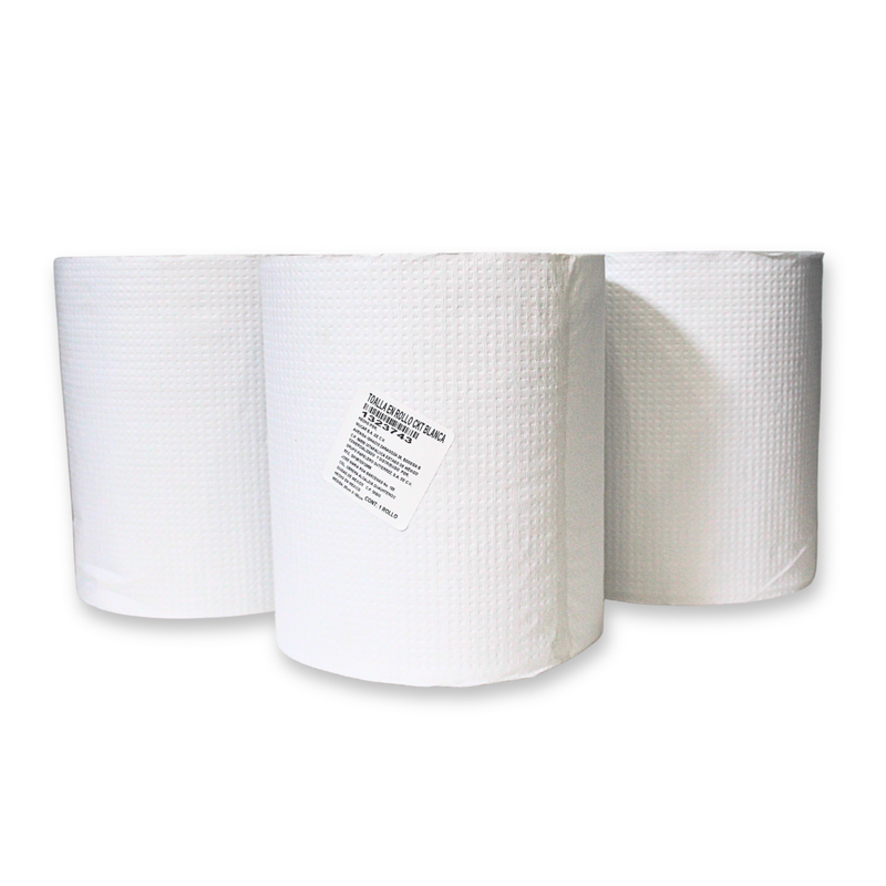 TOALLA EN ROLLO CKT BLANCA