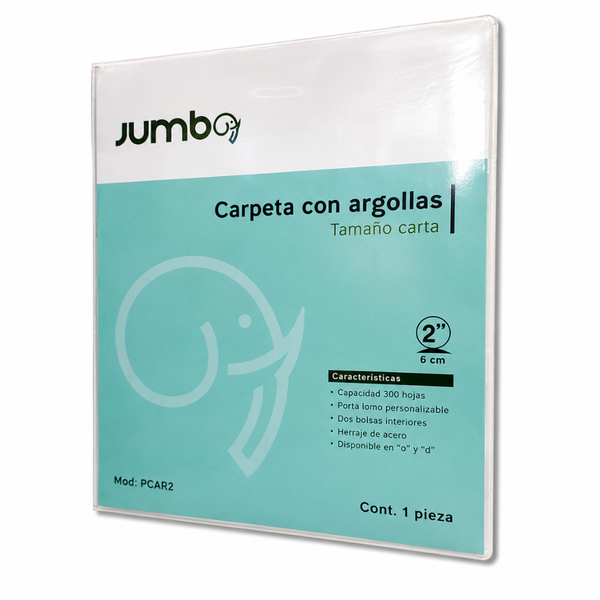 CARPETA BLANCA JUMBO CARTA 2