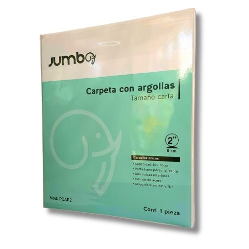 CARPETA BLANCA JUMBO CARTA 2