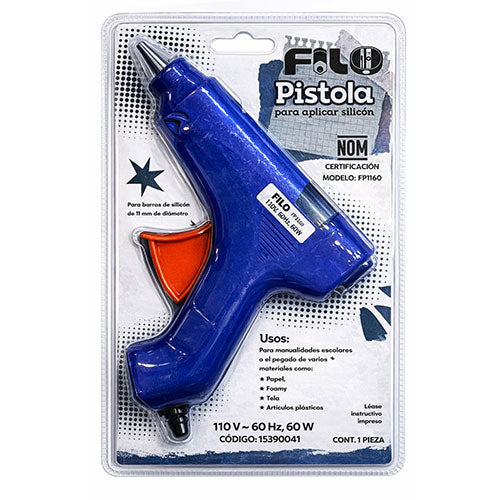 Pistola Para Silicón Filo 11 Mm Para Barras Termofusibles
