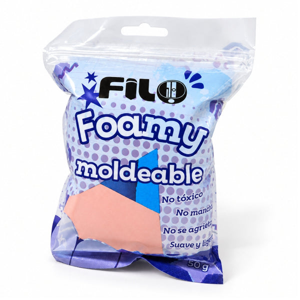 FOAMY MOLDEABLE FILO FM-11 AZUL REY C/50 GRAMOS