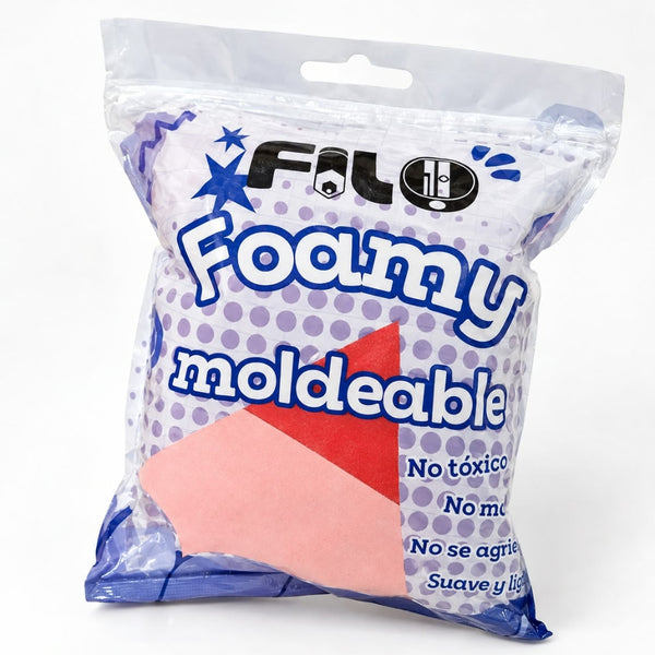 FOAMY MOLDEABLE FILO FM-05 ROJO C/50 GRAMOS
