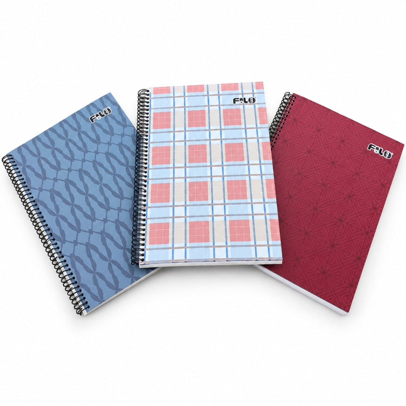 CUADERNO PROF. FLO-ABS02 D.O. PASTA DURA 200 H FILO ABSTRACTO C-5
