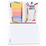 CUADERNO PROF. FLO-PDMT00 D.O. 100H FILO DIAMANTADO RAYA