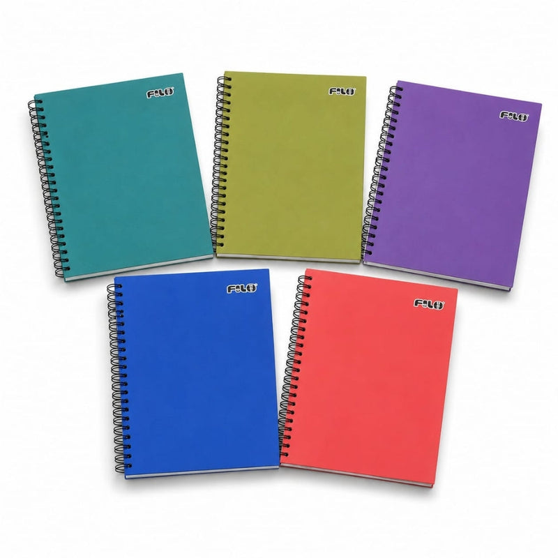 CUAD. BOOK PASTA DURA FLOBOK-OM05 ESP 120H OLIVO MATTE C-5