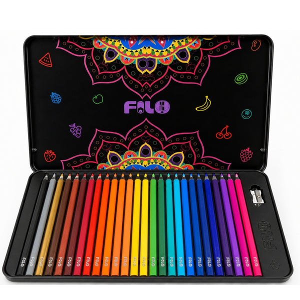 COLORES FILO C/AROMA C/24 + SACAP METAL MOD.FLO-3000