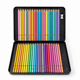 COLORES FILO PASTEL.C/48 + SACAP METAL FLO-3004  CAJA METALICA MINA 2.9 MM