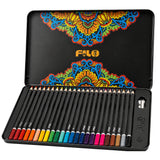 COLORES  TONOS BASICOS FILO C/24 + SACAP.METAL MOD.FLO-3011 CAJA METALICA MINA 4 MM