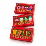 SET GOMAS SNACKS 3D C/4 PZAS MOD.FLO-6000