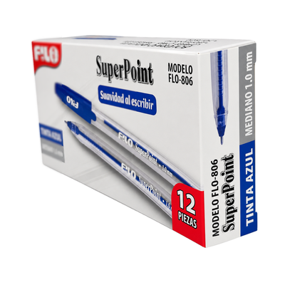 Bolígrafo Filo Tinta Azul Punta 1.0 Mm Caja Con 12 Unidades