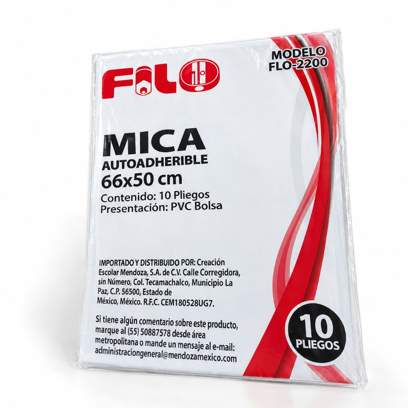 MICA AUTOADHERIBLE 5 PUNTOS 66X50 FILO  MOD.FLO-2200
