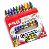 CRAYON FILO JUMBO CAJA C/12 FLO-24G
